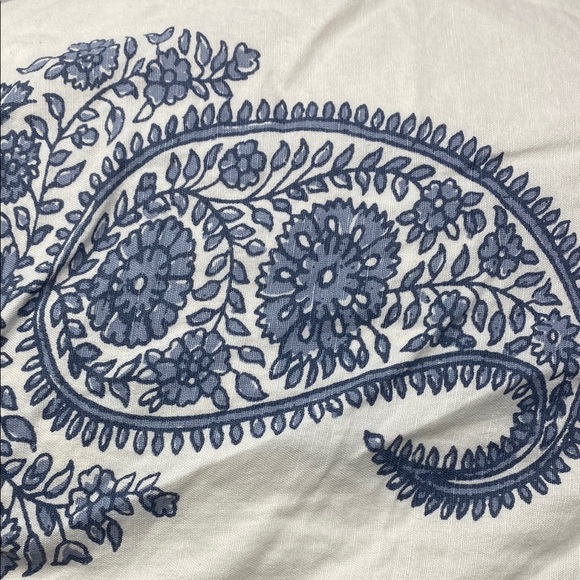 Pottery Barn Rayna Linen Cotton Blend Duvet Cover - Picture 3 of 6